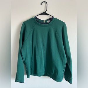 J. Crew Sweater with Zipper Detail